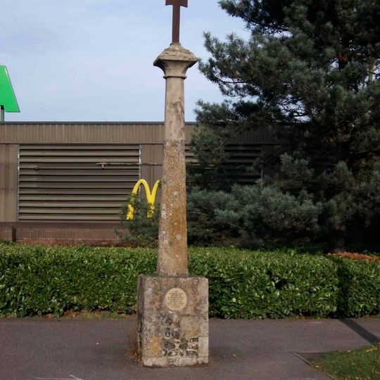 Wayside cross at the junction of Boundary Road and Drayton High Road