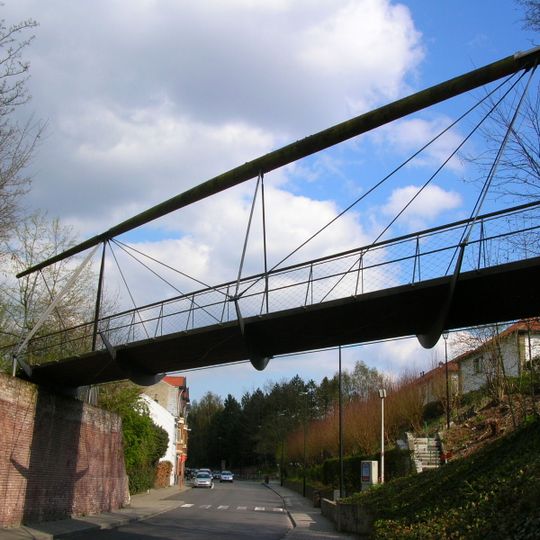 Passerelle de la Chaussée de Stockel