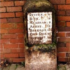 Milestone Approximately 47 Metres North Of Junction With Hospital Street