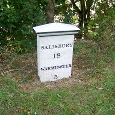 Milepost About 150 Metres To East Of Junction With B3095