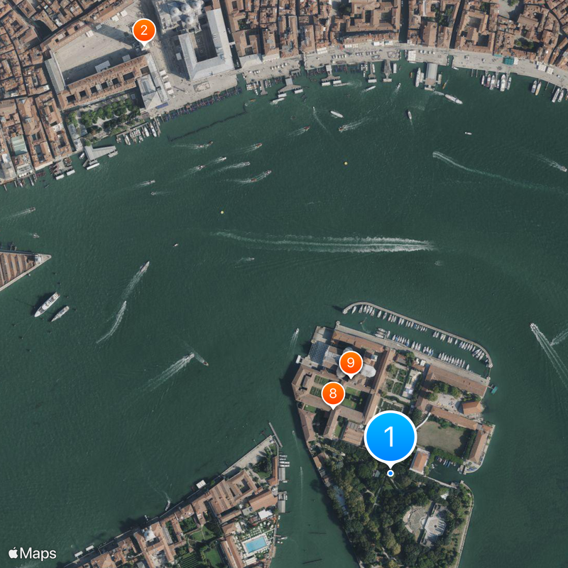 San Giorgio Maggiore Map