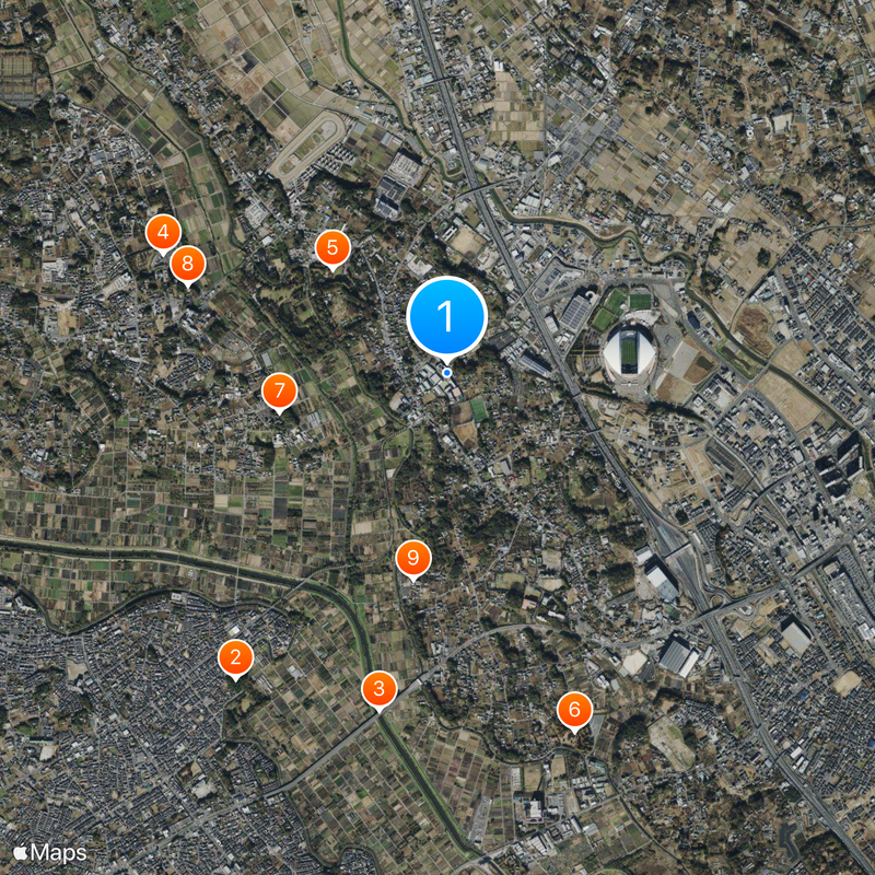 Urawa Gakuin High School Map