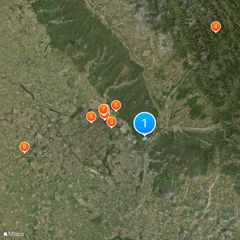Chandimandir Cantonment Map