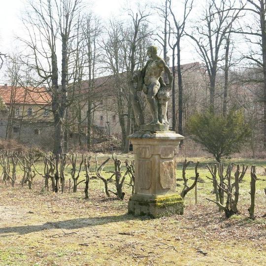 Statue of Hercules in Liběchov