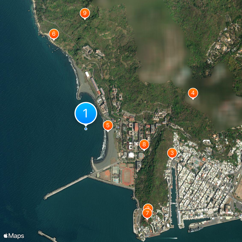 Sizihwan Scenic Area Mappa