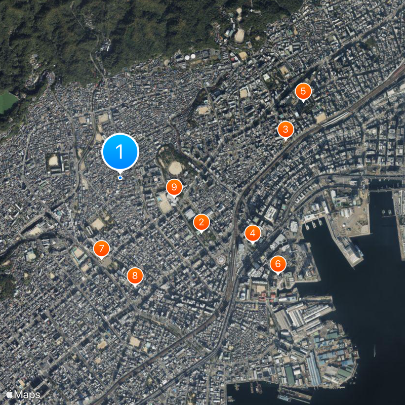 Fukuhara-kyō Map