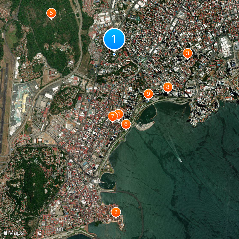 University of Panama Map
