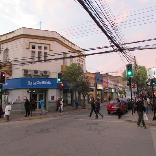 Centro histórico de Los Andes