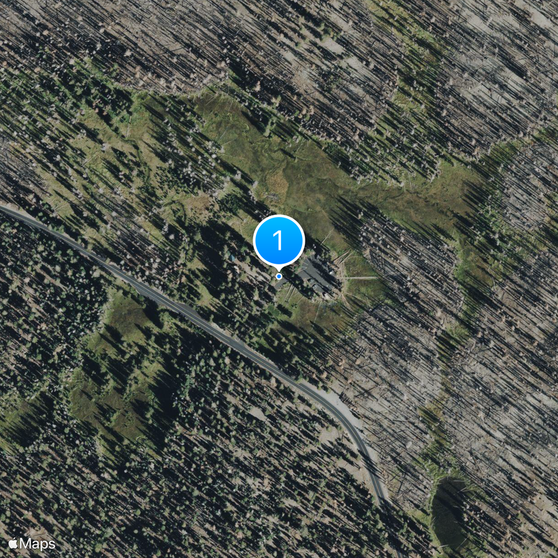 Lassen Volcanic National Park Map