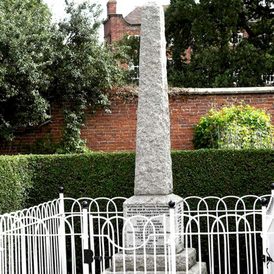 Loppington War Memorial