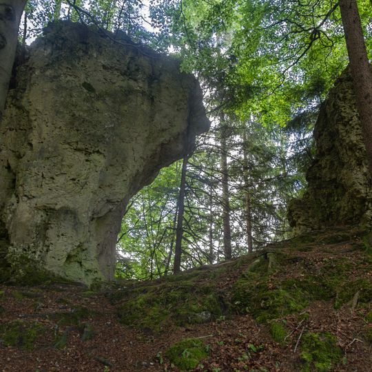 Türkenfelsen W von Ammerried