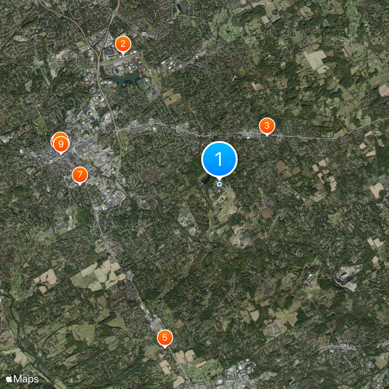 Westtown School Map