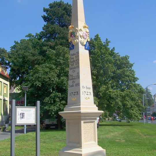 Polish-Saxon Post Milestone in Großenhain