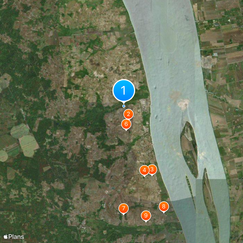 Château Lafite Rothschild Mappa