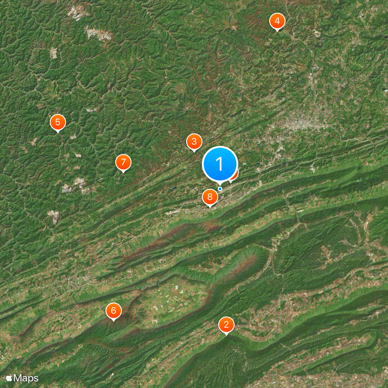 Bluefield State University Map