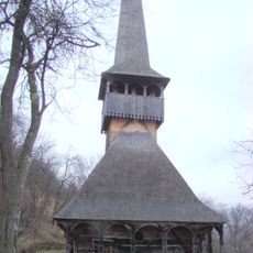 Wooden church in Voivodeni