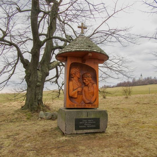 Křížová cesta u Bruntálu - 1. zastavení