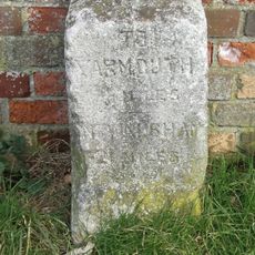 Milestone, 15yds W of Old Coast Rd, California