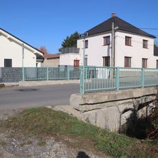 Most silnice III/35116 přes Okřešický potok v Budíkovicích