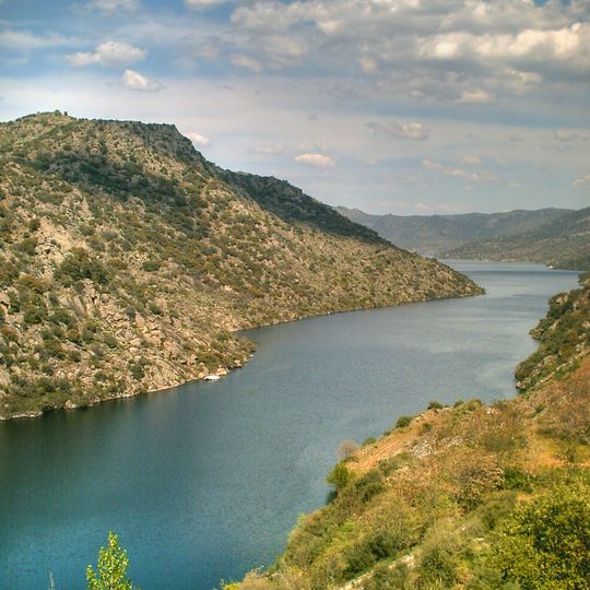 Mirador del embalse de Saucelle