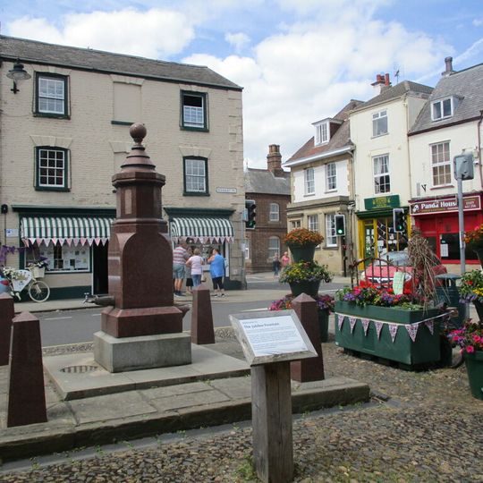 Drinking Fountain At North End Of Market Place