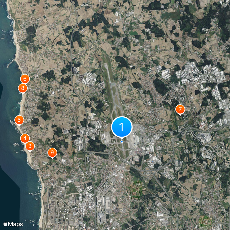 Francisco de Sá Carneiro Airport Map