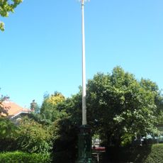 Vlaggenmast in Snouck van Loosenpark