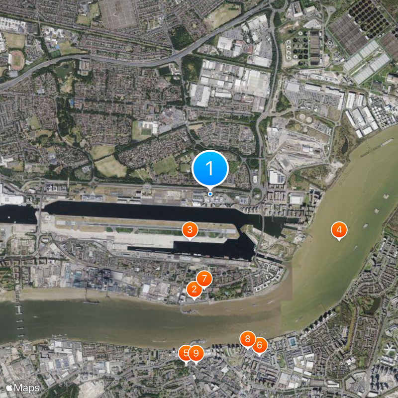 University of East London Map