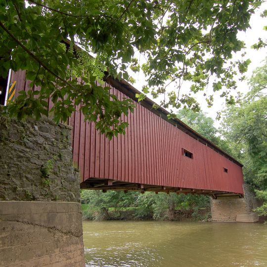 Pinetown Bushong's Mill Covered Bridge