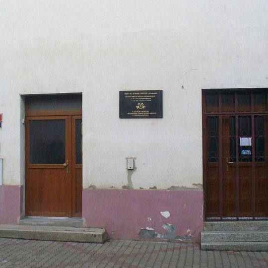 Pamětní deska Ludwiga Freunda na domě 76 v Postoloprtech