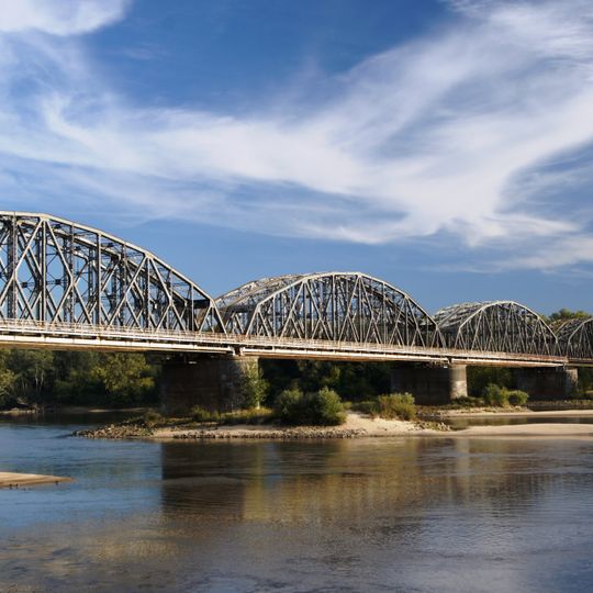 Malinowski bridge in Toruń