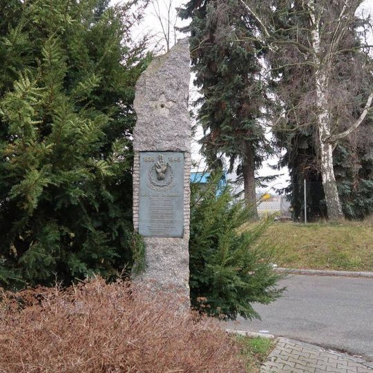 Pomník obětem z let 1939-1945 v Rokycanech