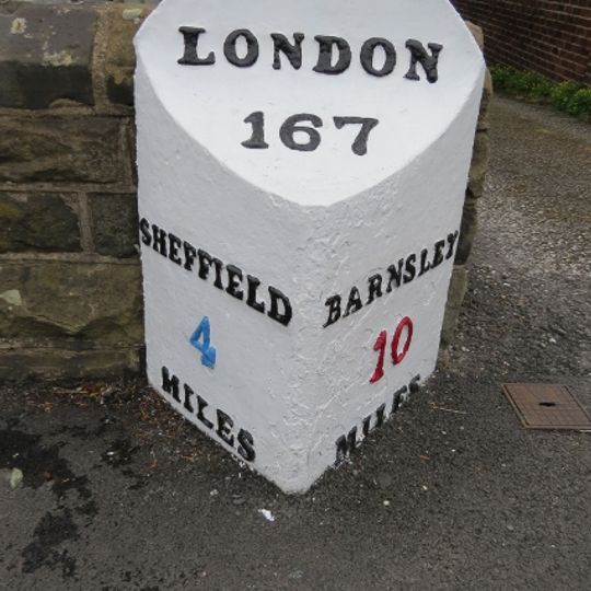 Milestone, Highgreave, Cross Hill