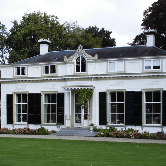 Slotzicht: hoofdgebouw