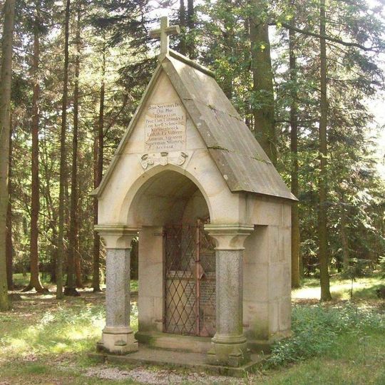 Kaple v lese nad Všeruby