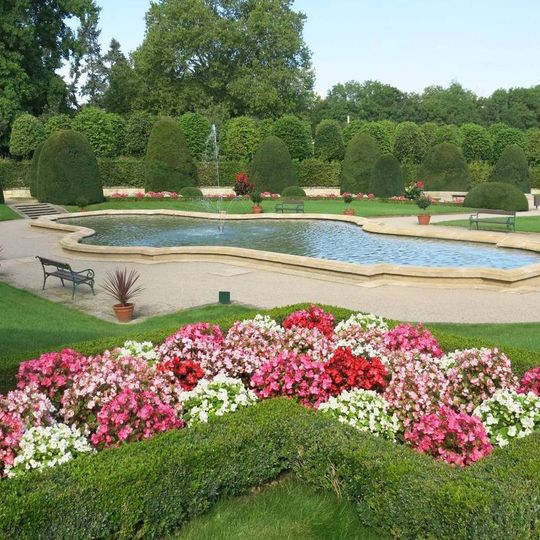 Horní kašna v Černínské zahradě na Hradčanech