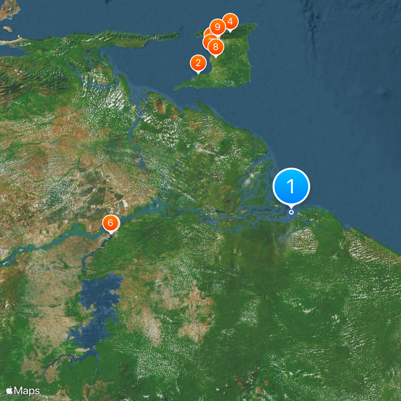 Orinoco River Map