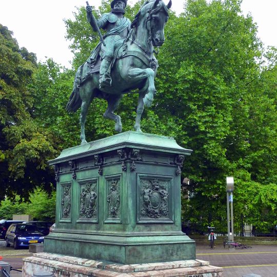 Equestrian statue of William the Silent in The Hague