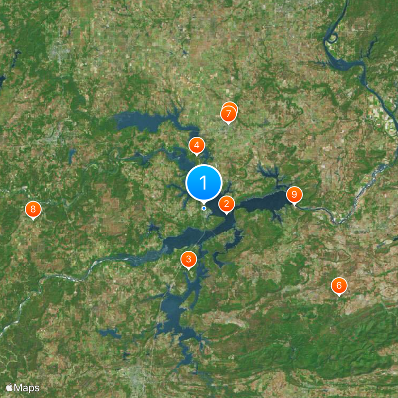 Eufaula Map