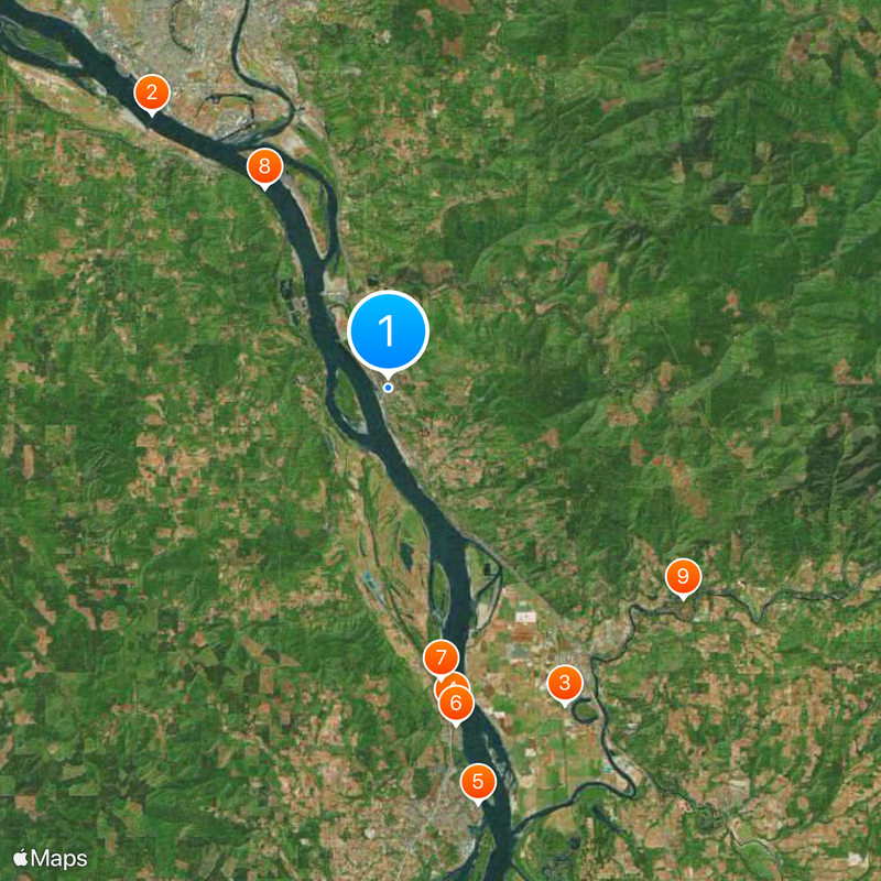 Kalama Map