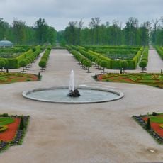 Rundāle French garden