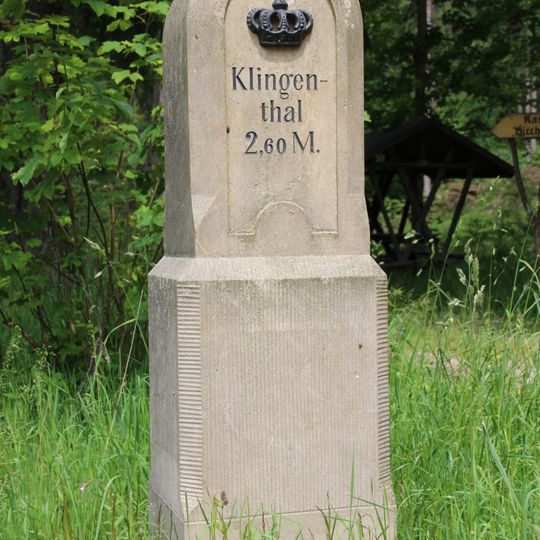 Royal Saxon milestone in Blechhammer