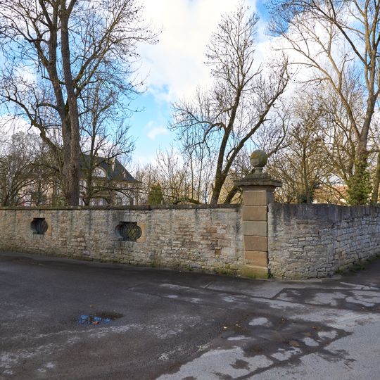 Einfriedung Schloßstraße 6 in Gelchsheim