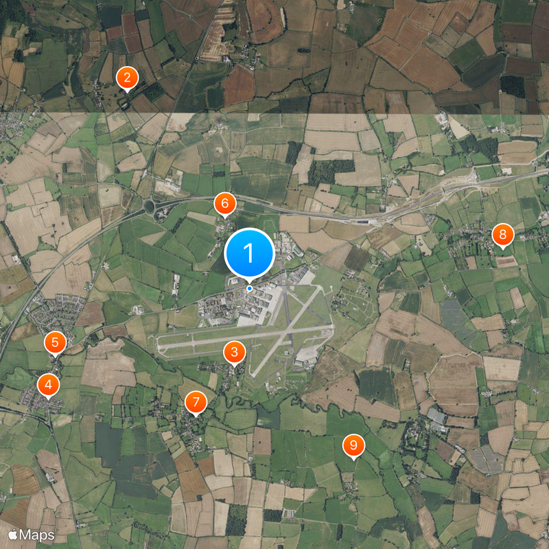 Fleet Air Arm Museum Mappa