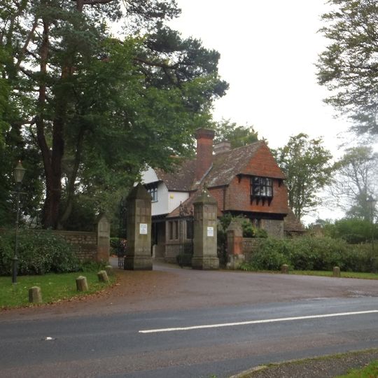 North Lodge And Gate Piers At All Hallows School
