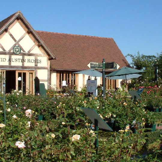 Rosaleda David Austin en Albrighton