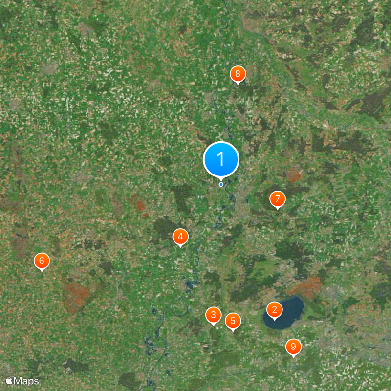 Nienburg an der Weser Map