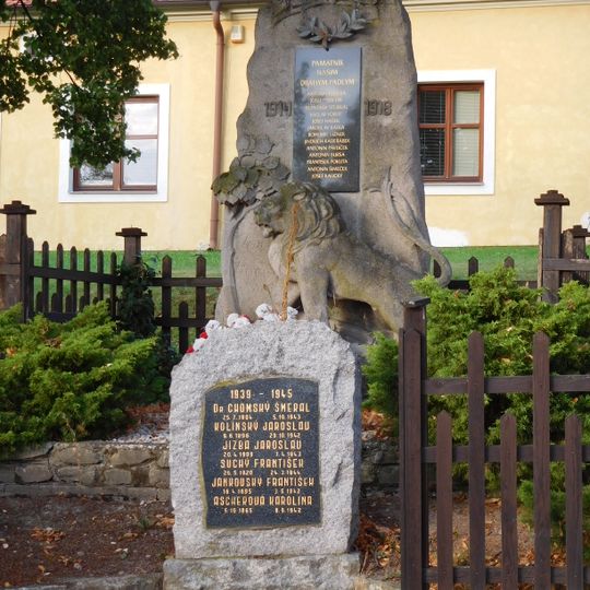 World Wars I and II Memorial in Koloděje