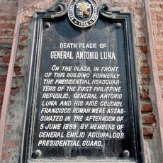 Death Place of General Antonio Luna historical marker