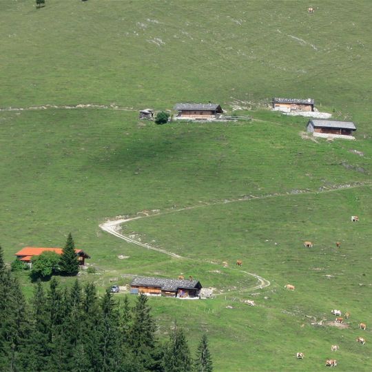 Alm, sog. Steilenalm